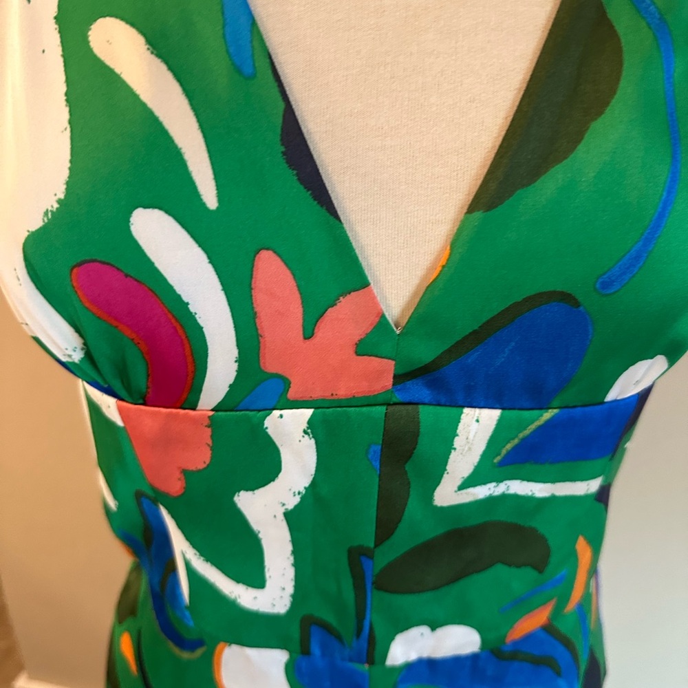 Zara Multicolor Floral Maxi Jumpsuit - Picture 5 of 10